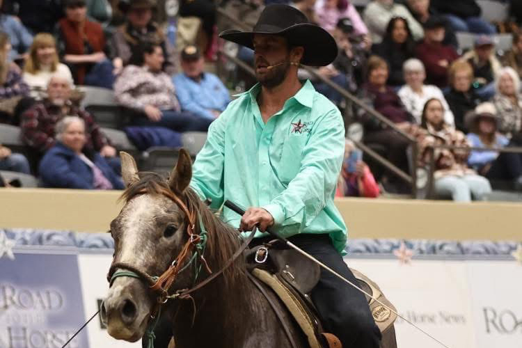 Hancock at home in saddle