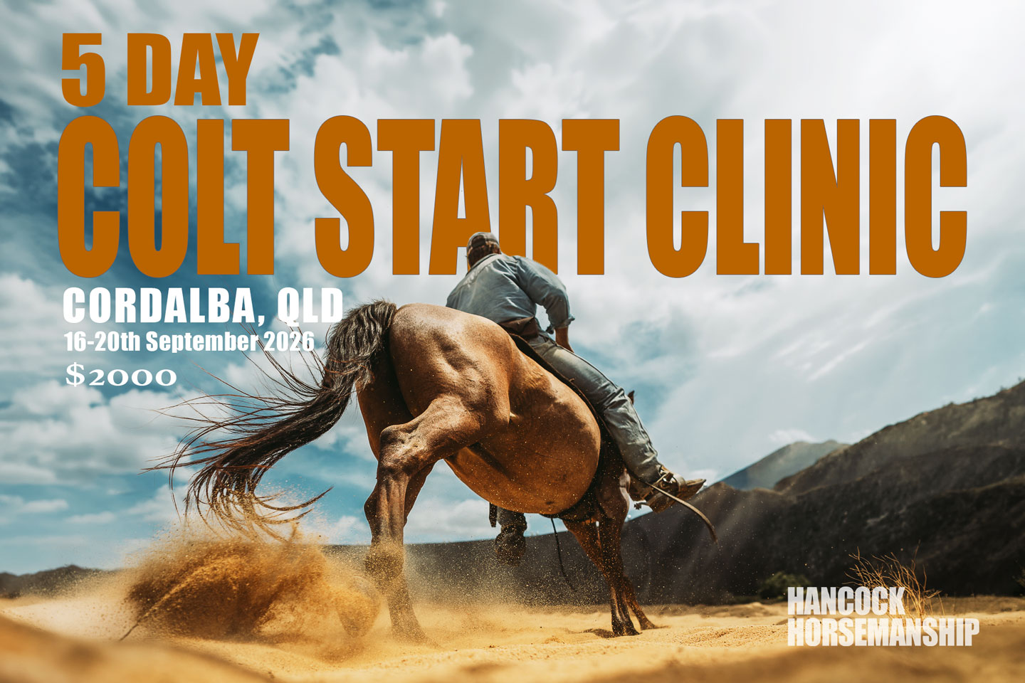 5 Day Colt Start Clinic