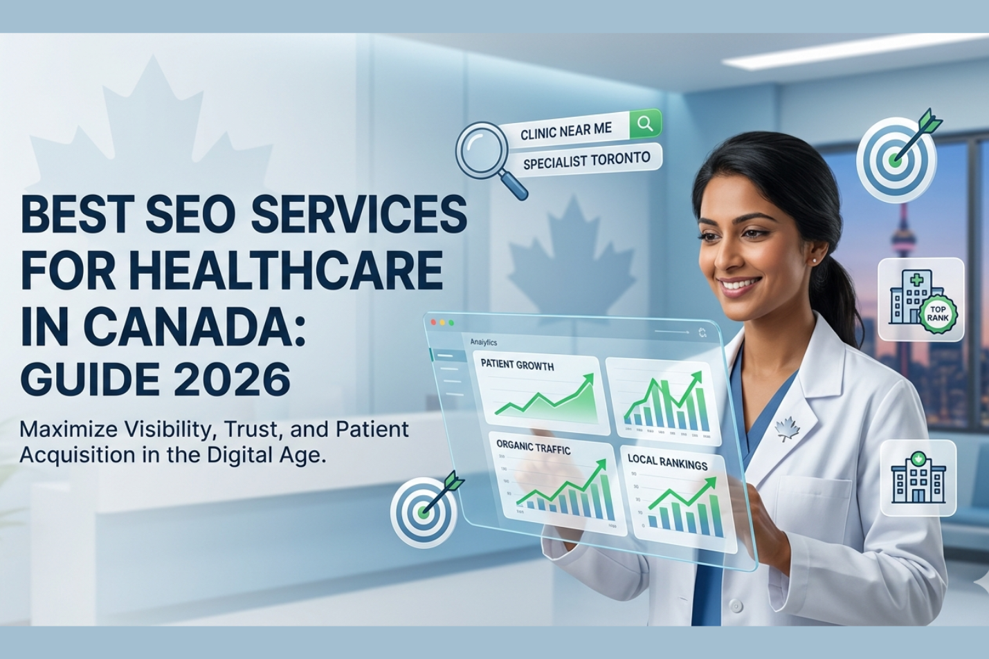 Best SEO Services for Healthcare in Canada: Guide 2026 