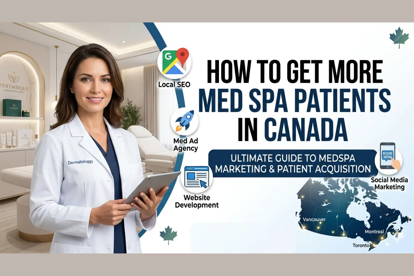 How to Get More Med Spa Patients in Canada: Guide to Growth 2026