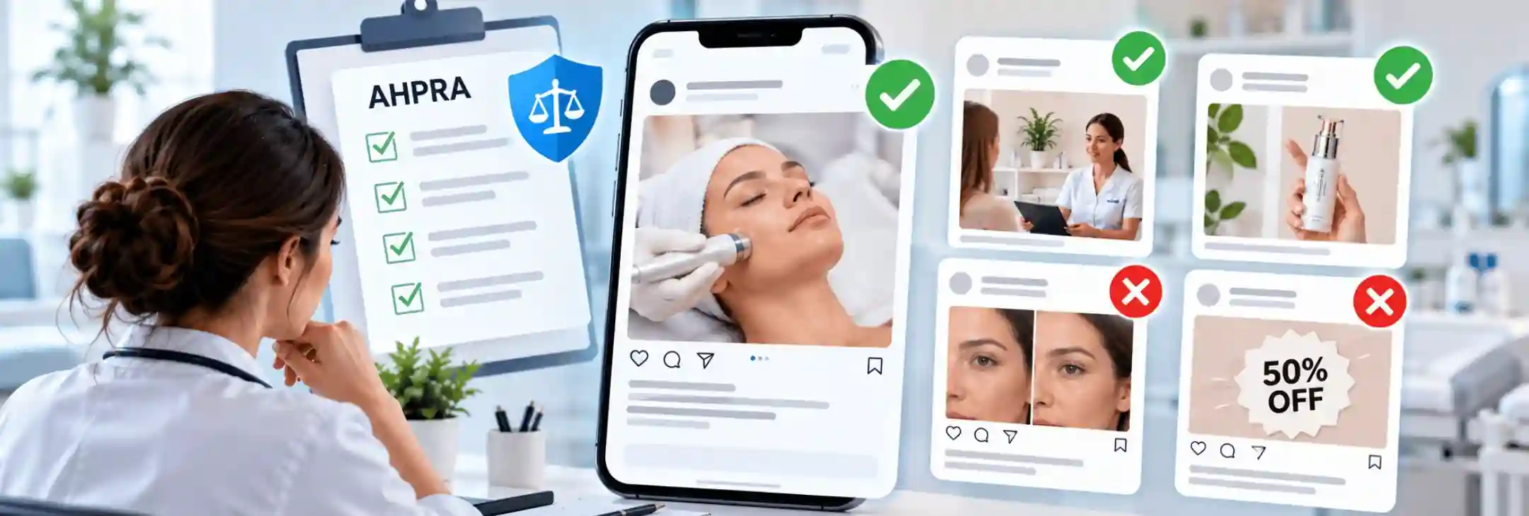 AHPRA Cosmetic Advertising Guidelines: What Australian Clinics Can Still Post on Social Media
