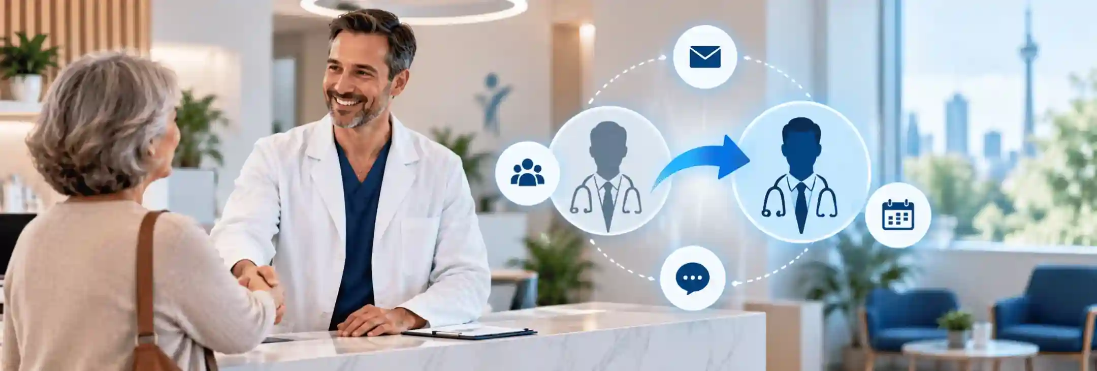 Communicating the Ownership Change to Existing Patients