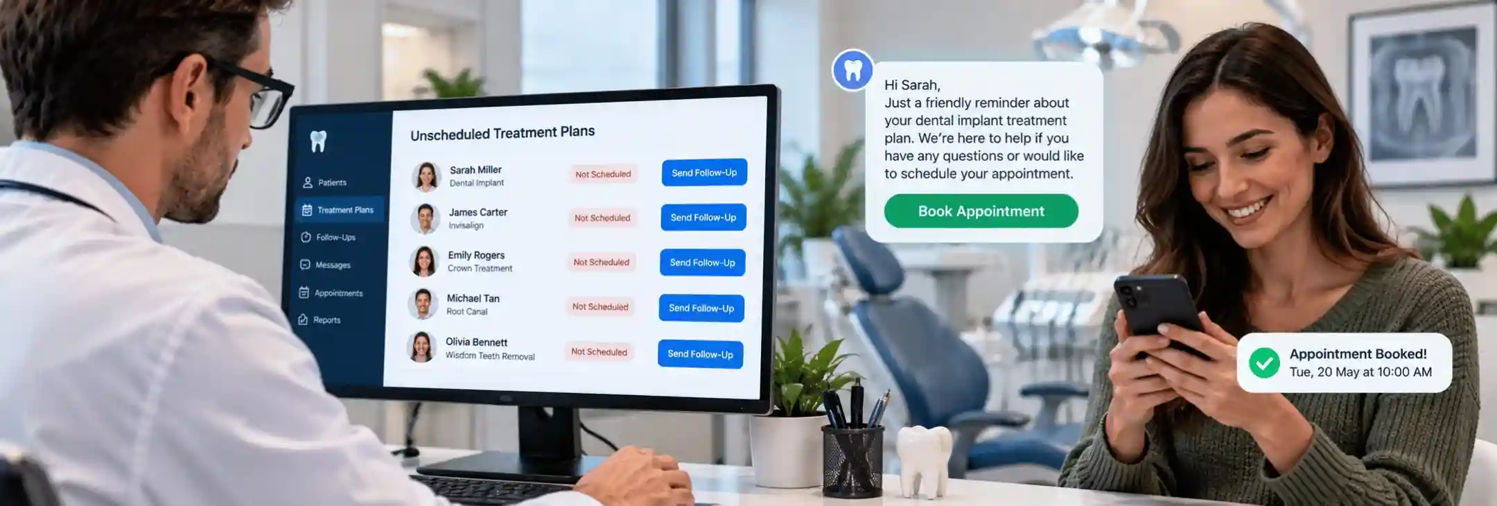 Automated Unscheduled Dental Treatment Follow-Up That Converts: Stop Treatment Plans Costing Your Australian Practice