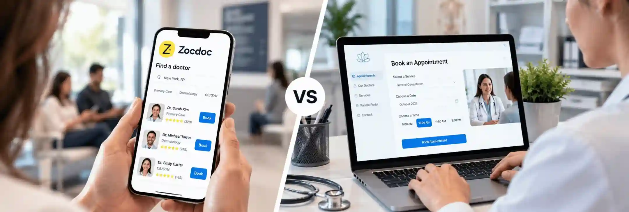 Is Zocdoc Worth It for US Practices? Zocdoc vs. Owning Your Online Booking System