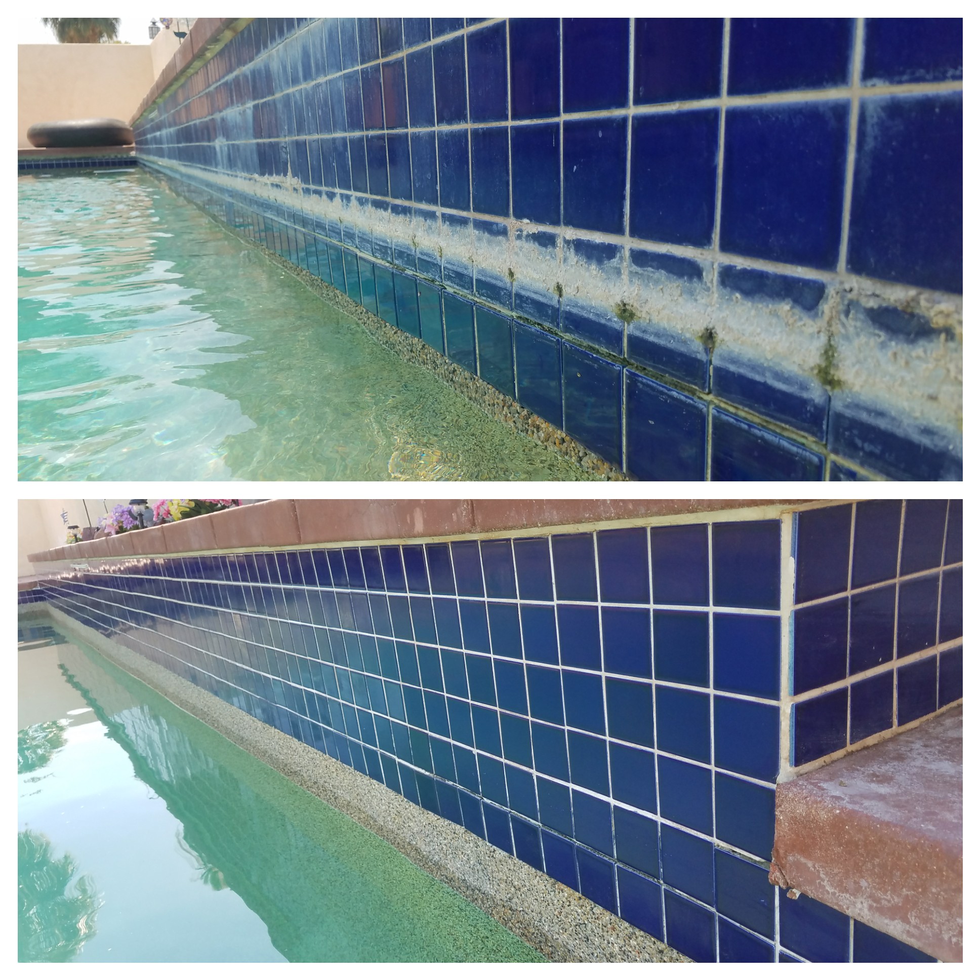 Calcium Buildup on Tile