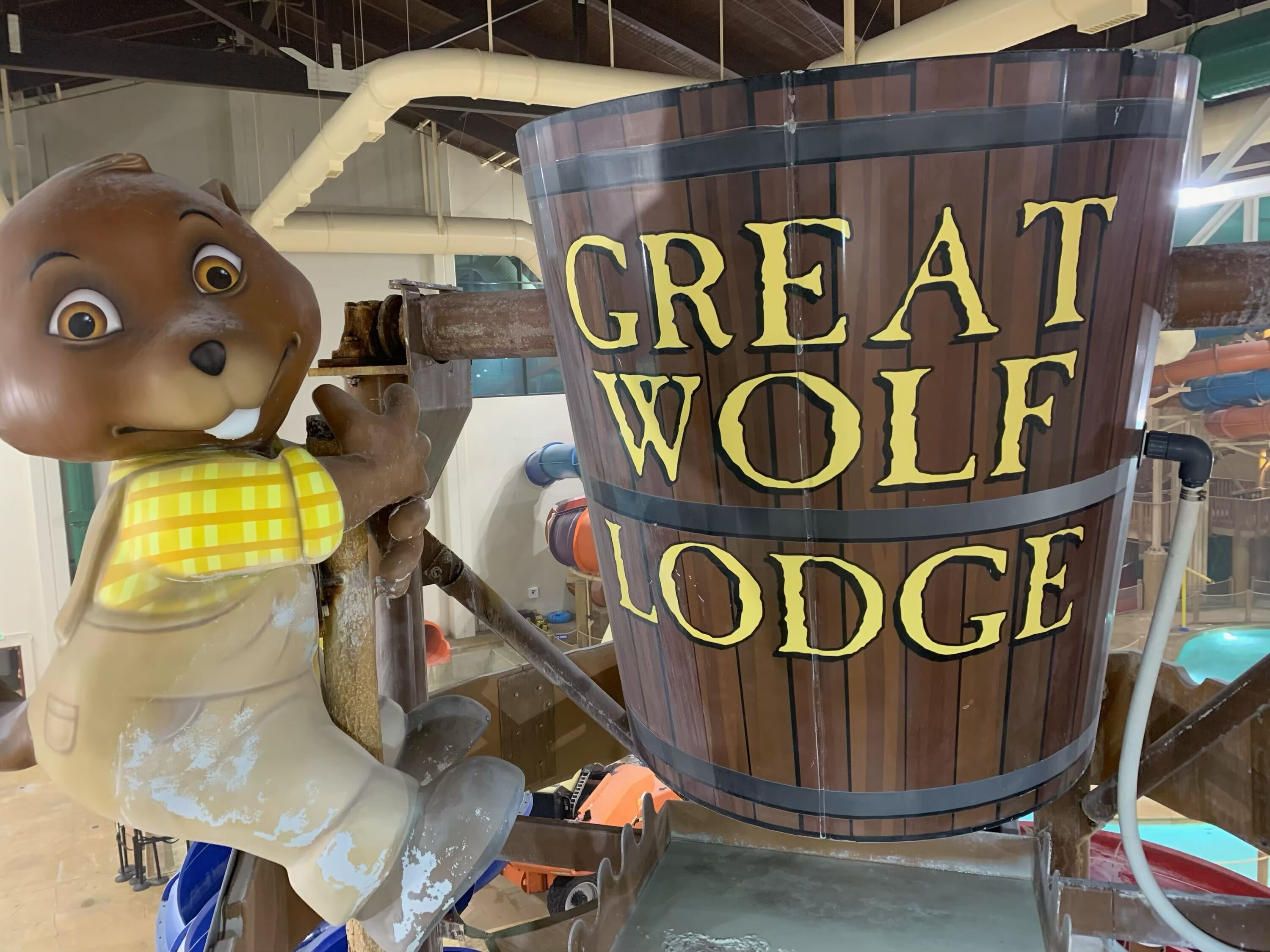 Restored Water Park Bucket