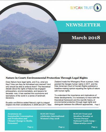 SLYCAN Newsletter March 2018