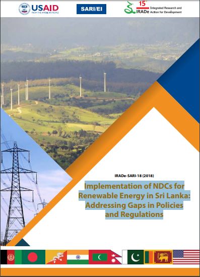 Implementation of NDCs for Renewable Energy in Sri Lanka: Addressing Gaps in Policies and Regulations