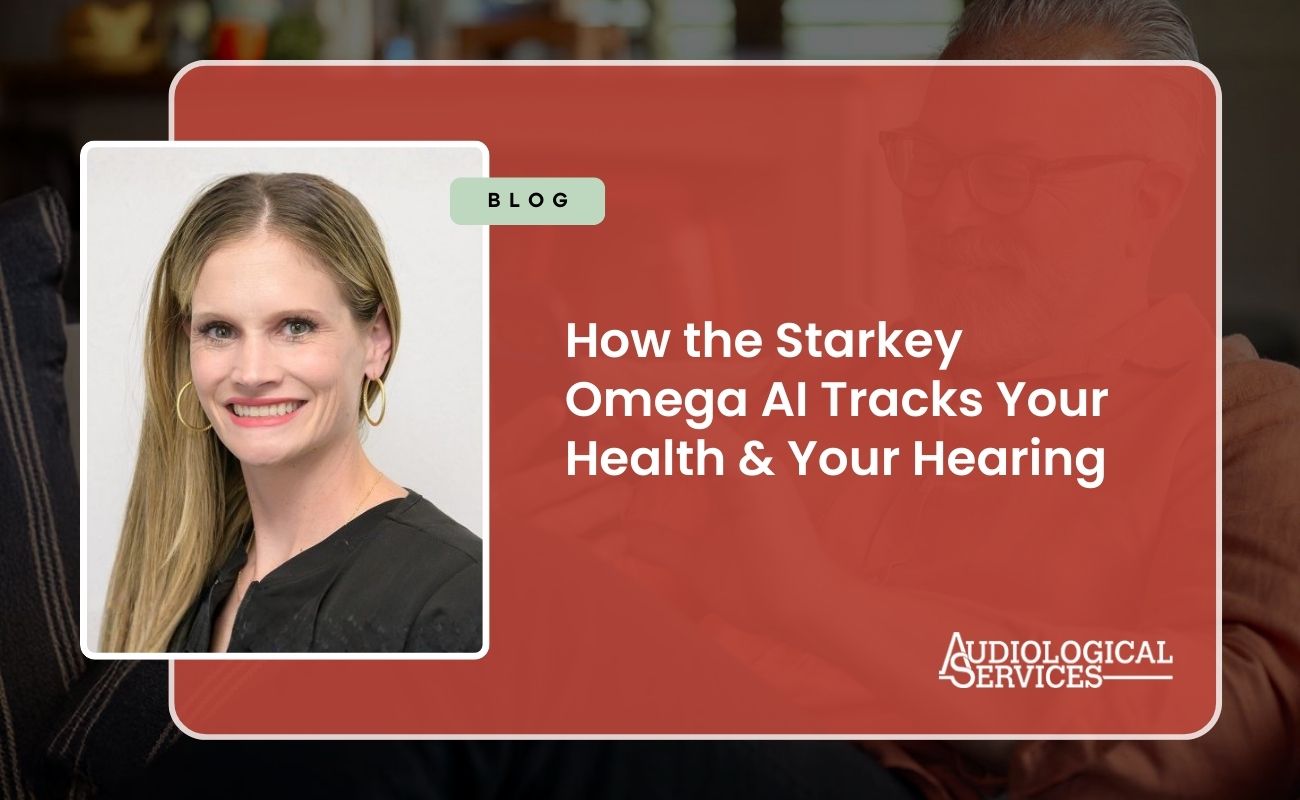 Starkey Omega AI combines DNN 360 speech processing with automatic respiratory monitoring, fall detection, balance exercises, and 51-hour battery life in a single hearing device.