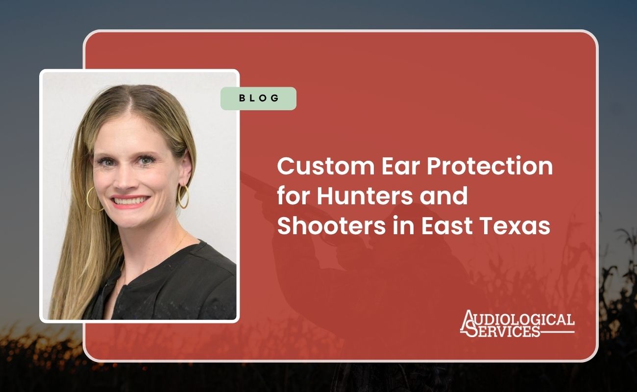 Gunshots cause immediate permanent hearing damage at 145 decibels; custom ear protection with precision filters blocks dangerous noise while preserving environmental sounds.