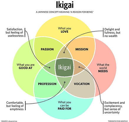 Ikigai framework for coaching niche clarity