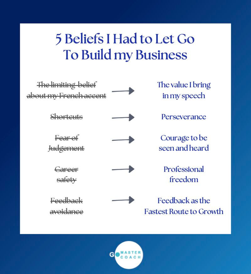 5 Beliefs I Had to Give Up to Build My Business