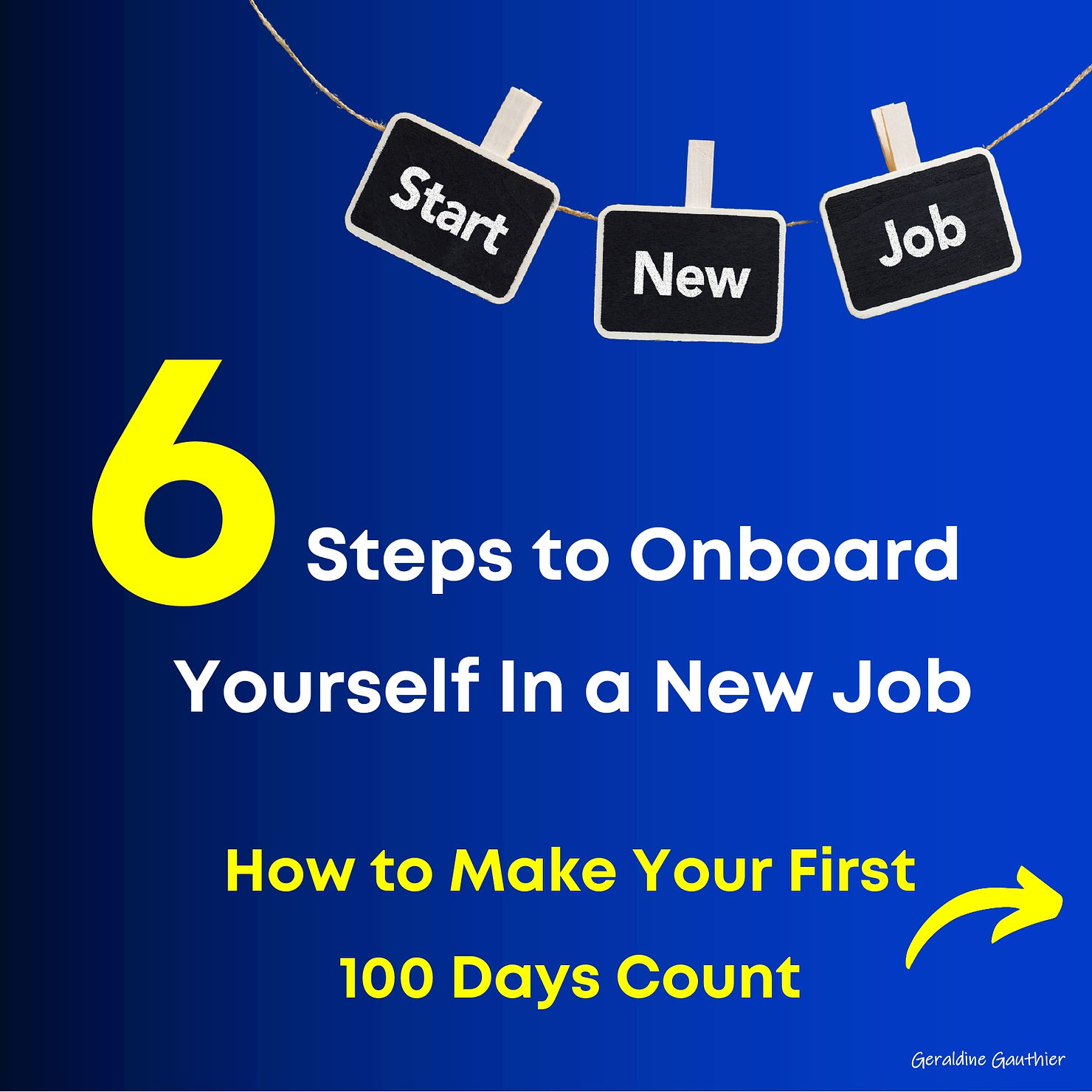 6 Steps to Onboard Yourself In a New Job