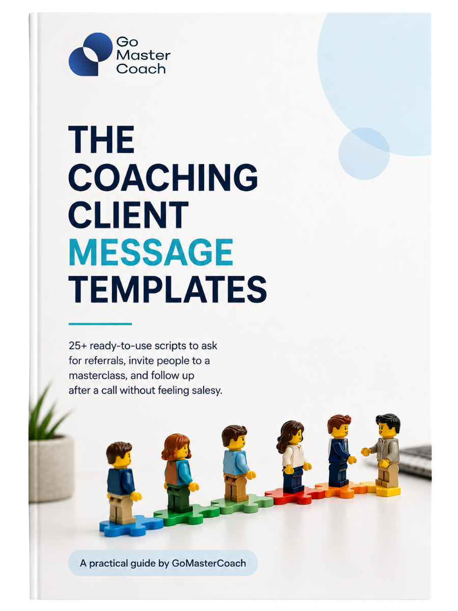 Free coaching client message templates for finding and attracting coaching clients