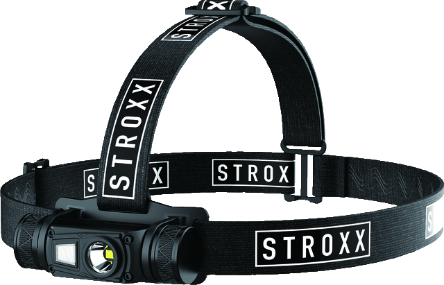 STROXX genopladelig pandelampe 1200 lumen