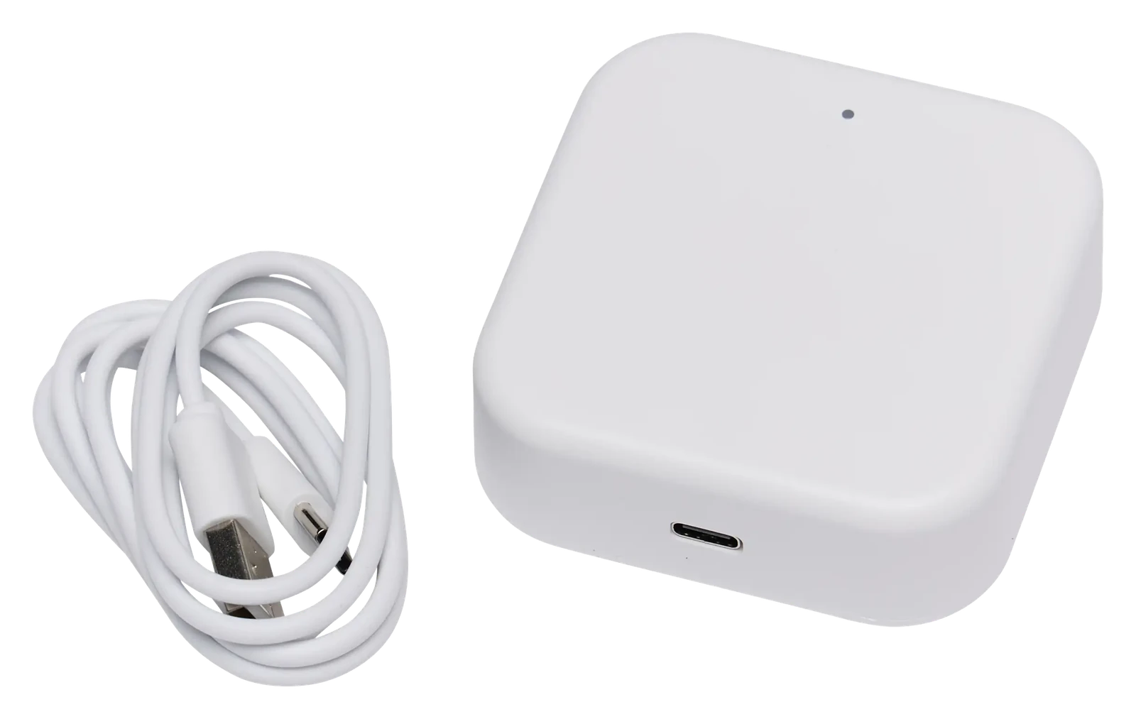 STROXX Gateway Smart Lock G2 i hvid med USB-kabel