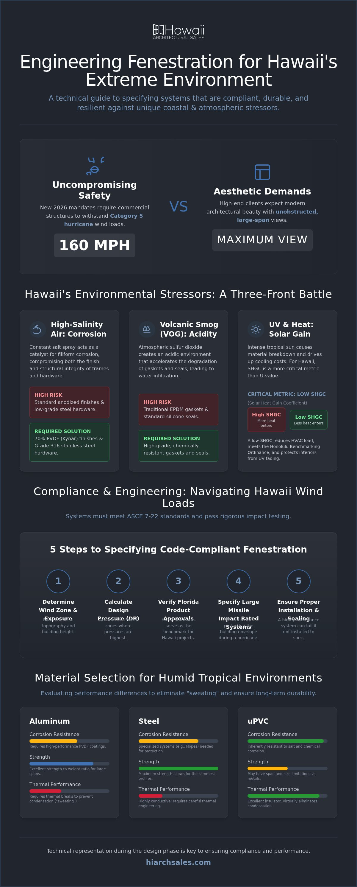 Commercial fenestration Hawaii