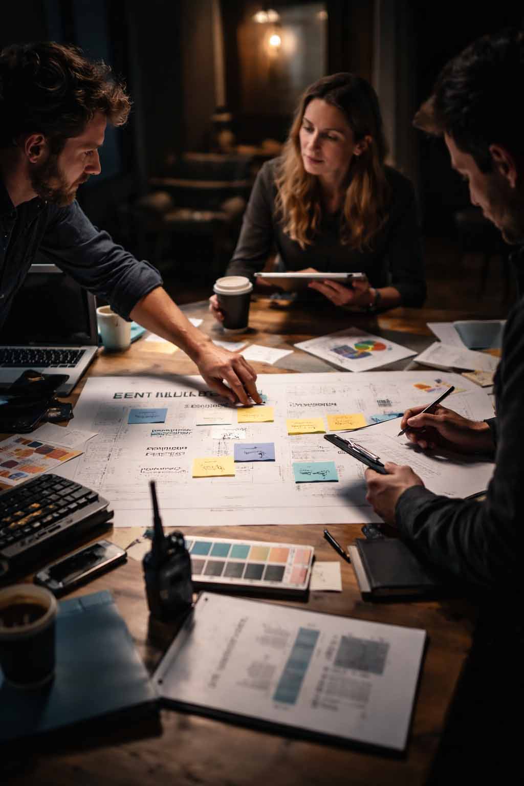 image of construction meetings