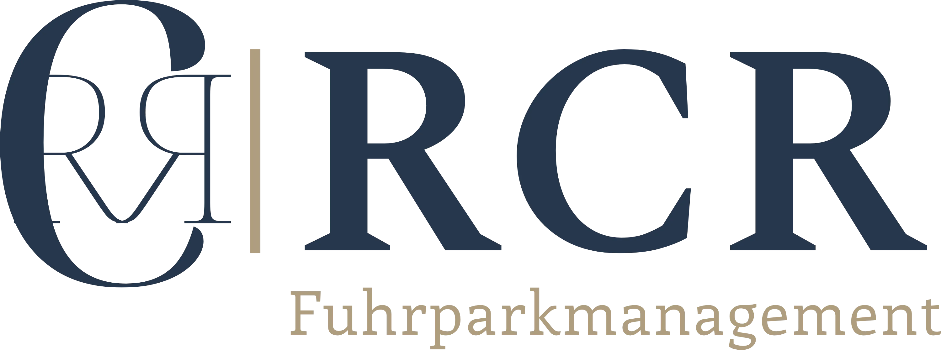Logo with stylized letters R, Q, R and the word Fuhrparkmanagement below.