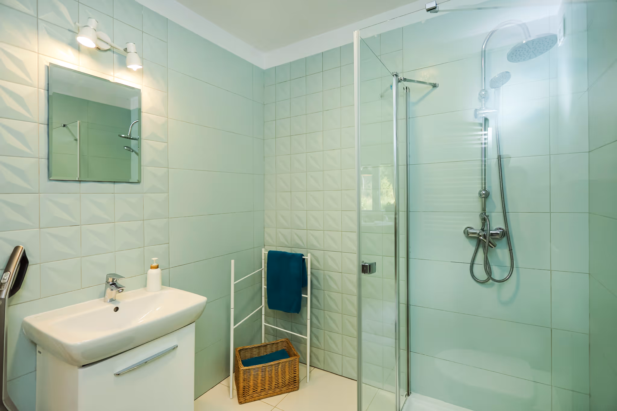 Łazienka - Wnętrze Domku Bednarzówka