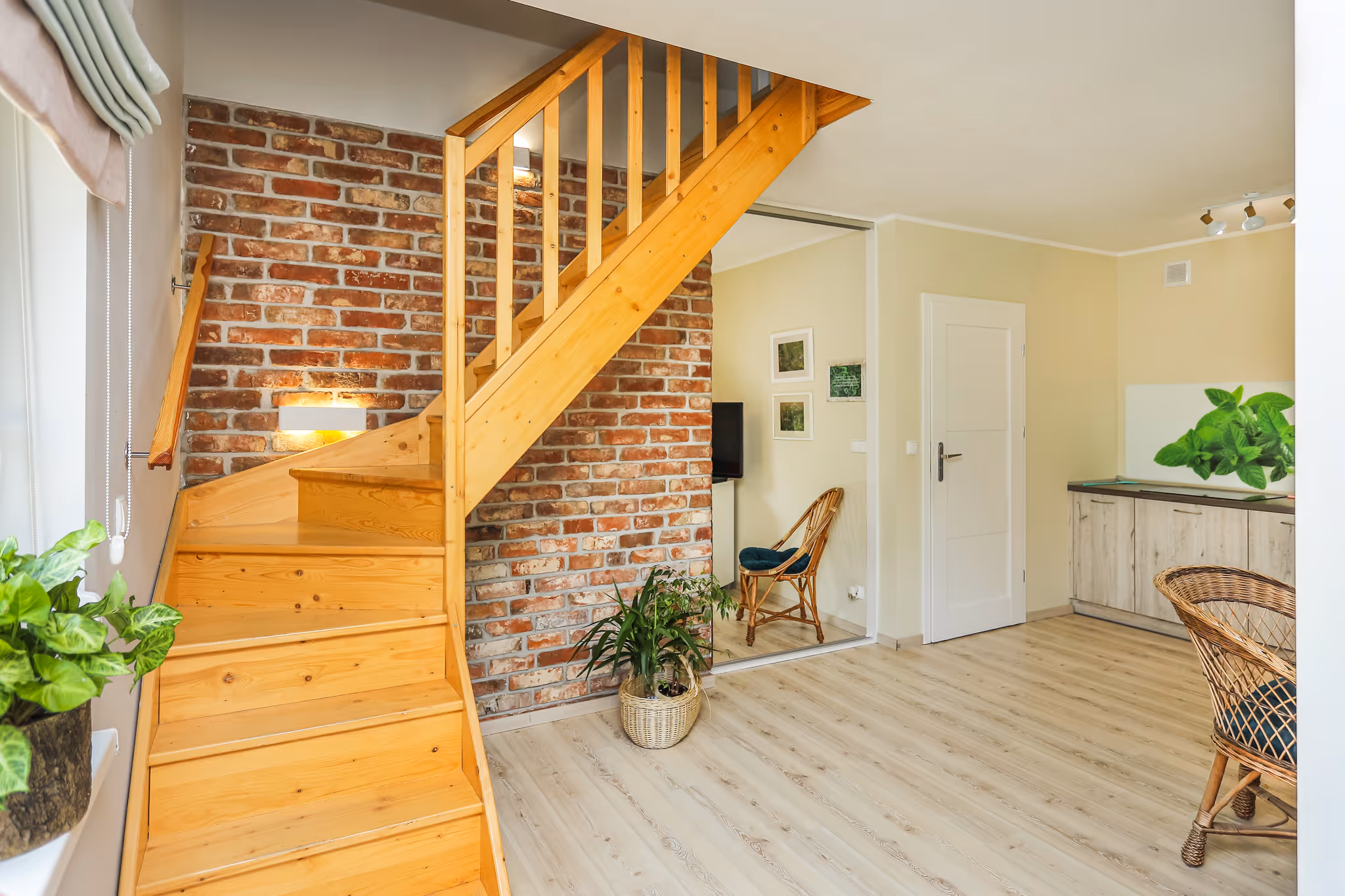 Schody - Wnętrze Domku Bednarzówka