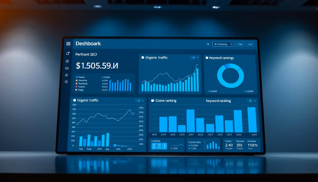 SEO ROI tracking for financial services