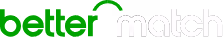 Better Match logo with green and white text.