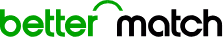 Better company logo in green text with a curved arrow above the letter t.