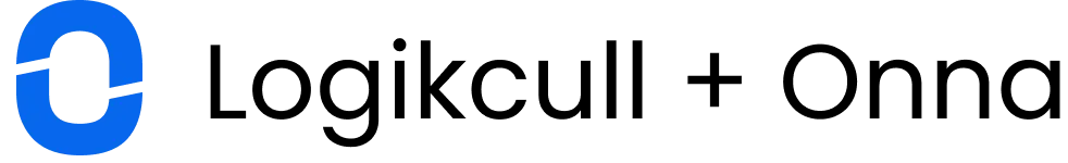 Blue circular logo with a triangular arrow pointing upward inside.