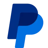 PayPal logo.