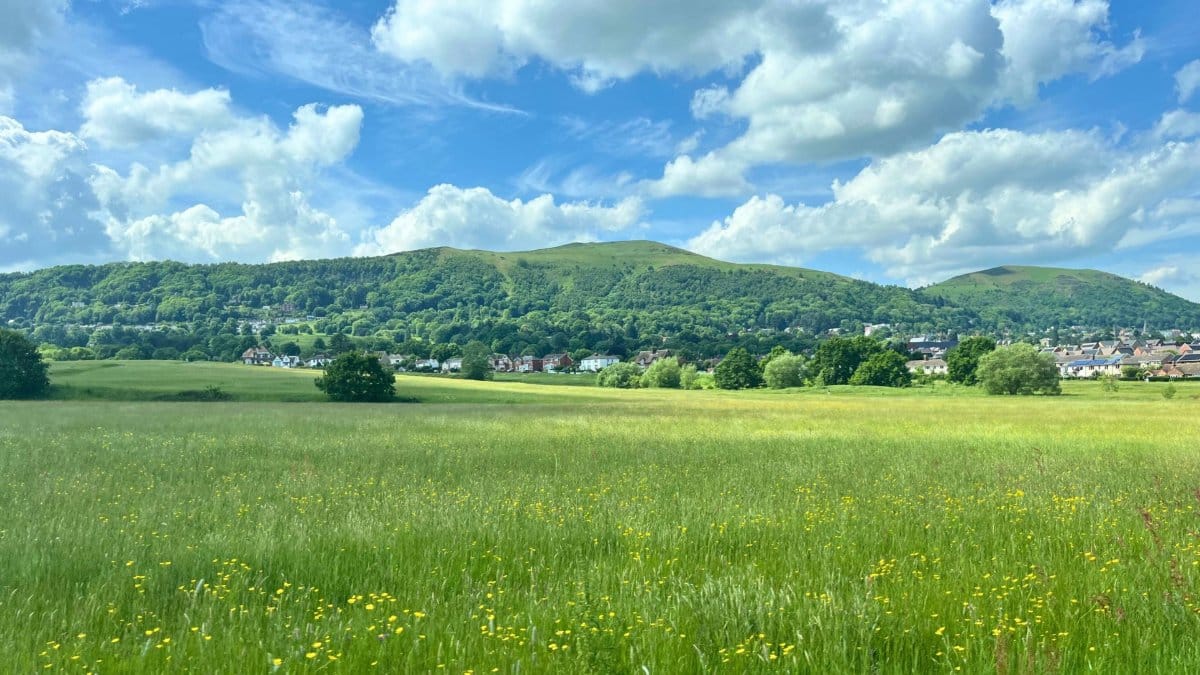 Malvern Hills in Summer