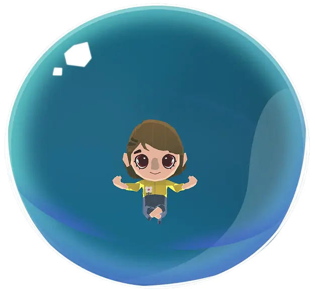 Player character of Babaoo on the Brain Bubble