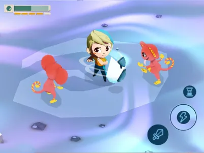 Personnage joueur qui se bat avec des Distracteurs