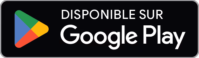 Bouton disponible sur Google Play