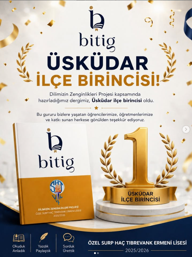 Bitig - Üsküdar İlçe Birincisi Olduk