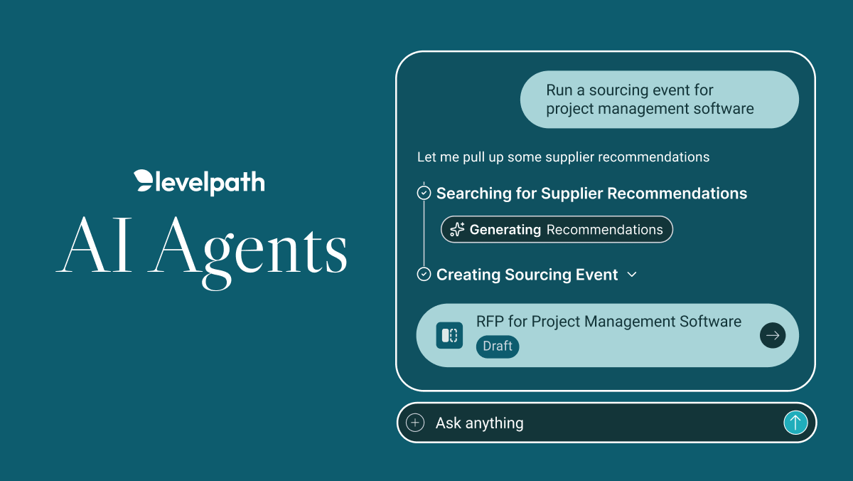 Procurement's AI Agents are here. 
