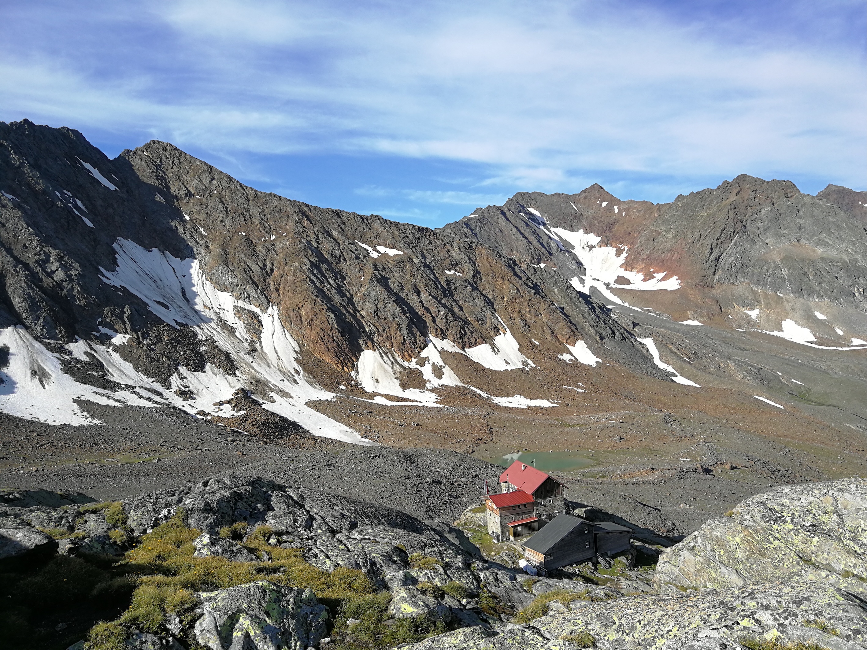 outdoor charity event at sunset