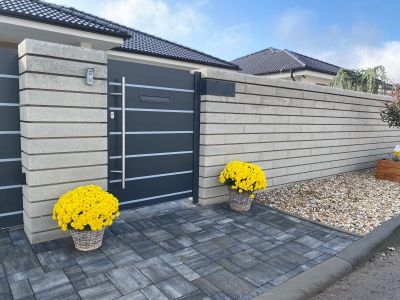 LINE BLOCK biela, povrch hladký