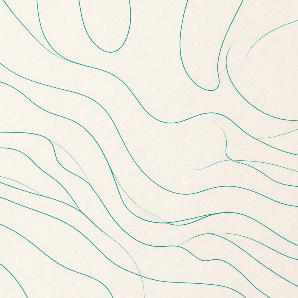 A smooth resolved topographic field, gentle and even