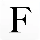 Black letter F in serif font on a white background.