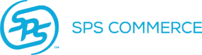 SPS Commerce logo with stylized letters SPS enclosed in a circular shape next to the text 'SPS COMMERCE'.