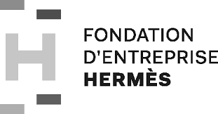 Logo of Fondation d'Entreprise Hermès with stylized H and the name in black text.