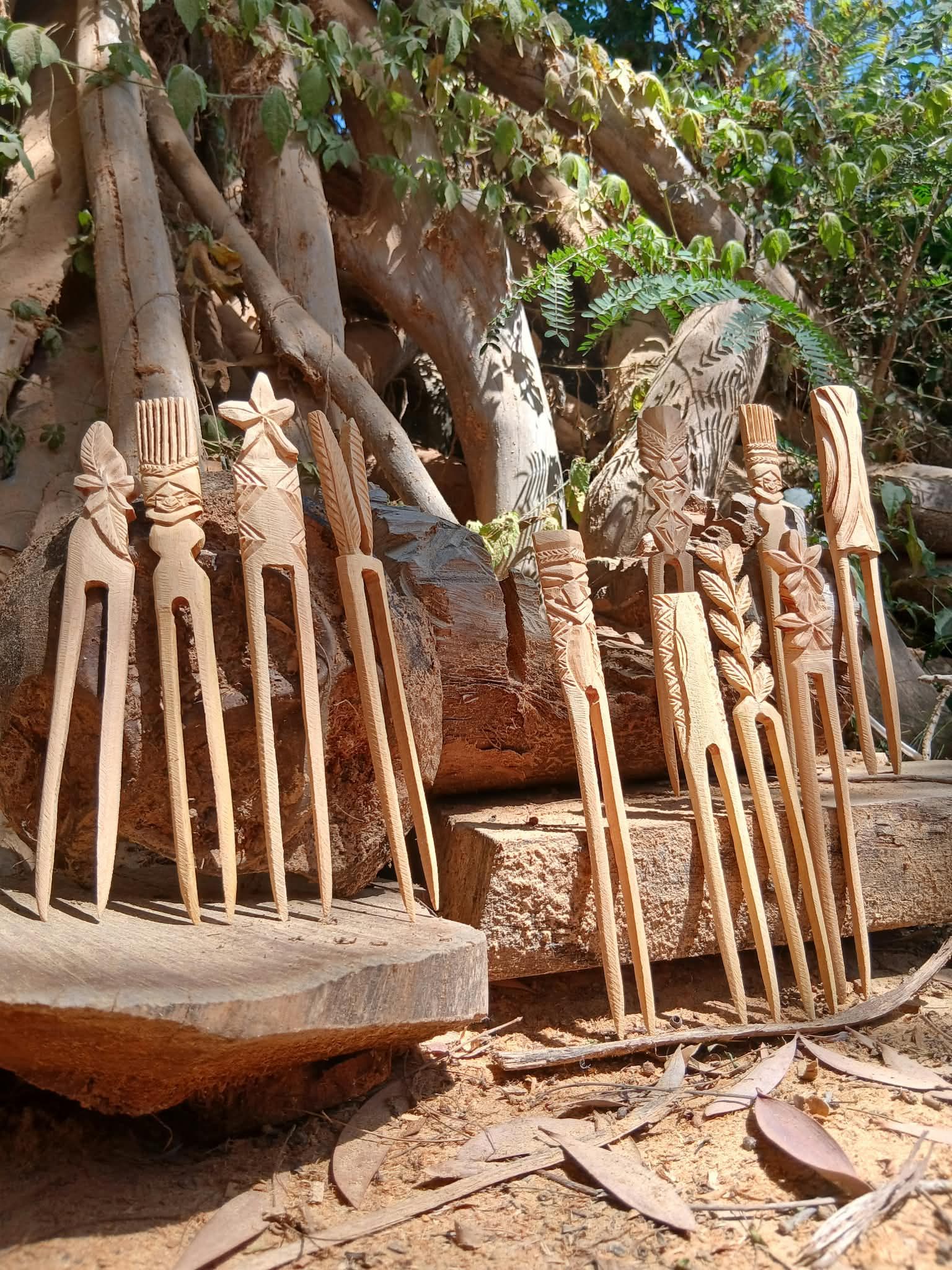 Initiation à la sculpture - Nouvelle-Calédonie 