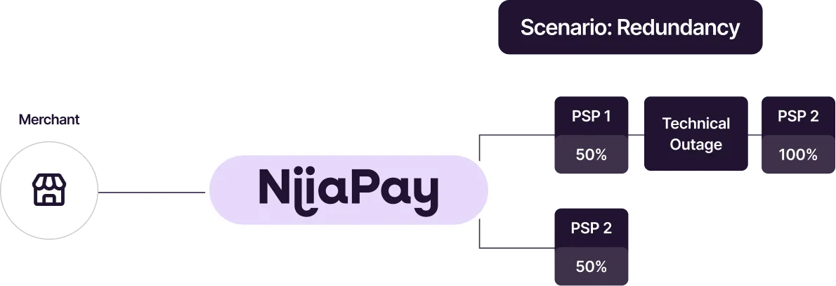 Redundancy scenario image