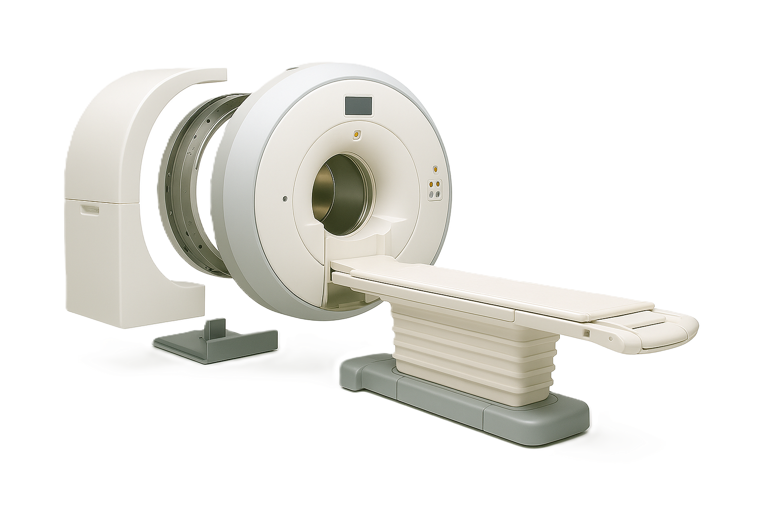 MRI scanner open view