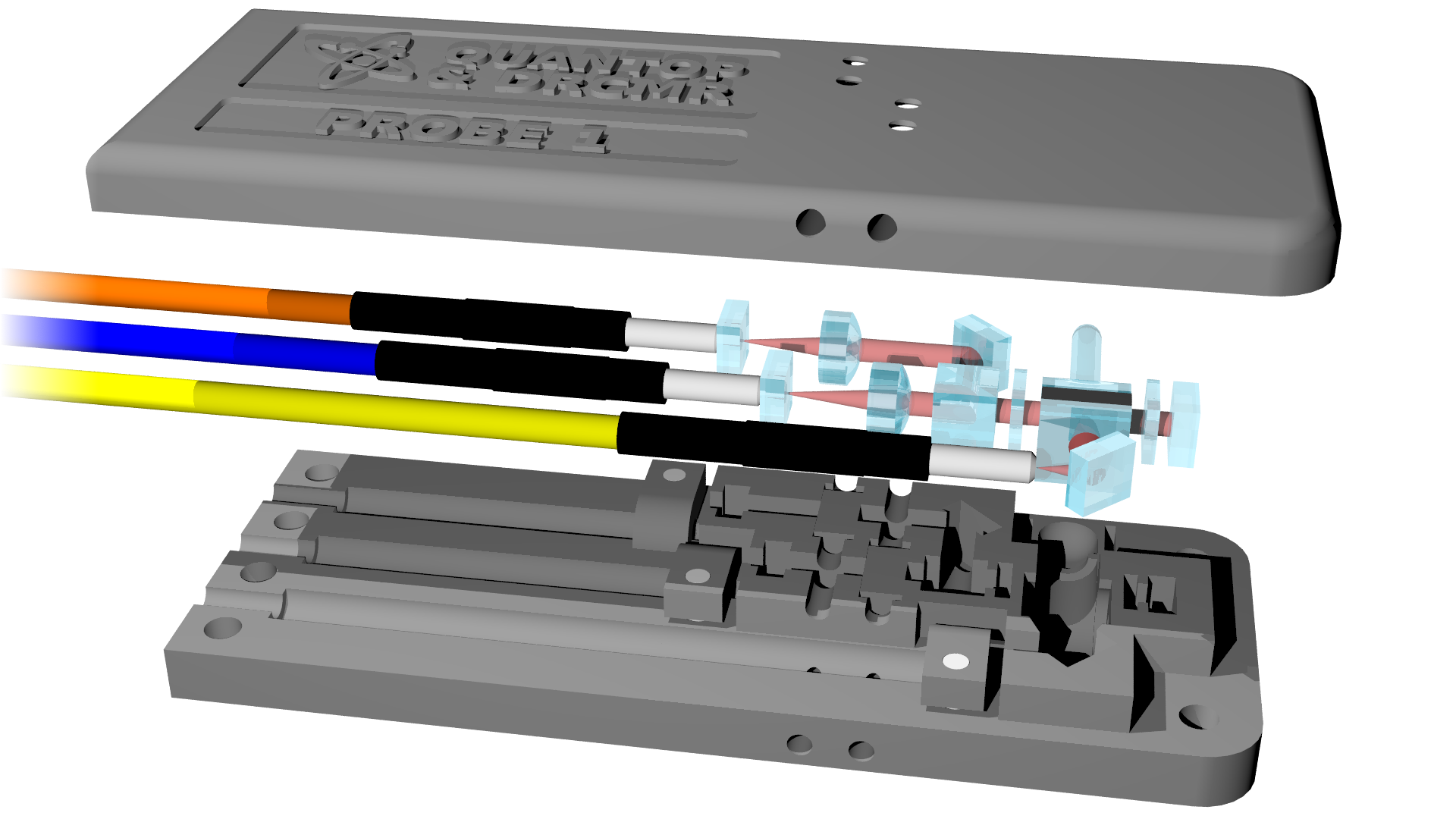 Quantum sensor open view