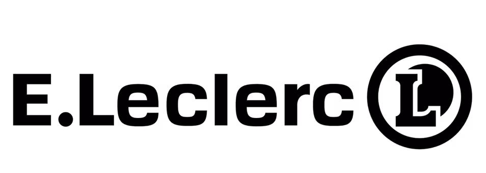 logo des Magasins Leclerc noir