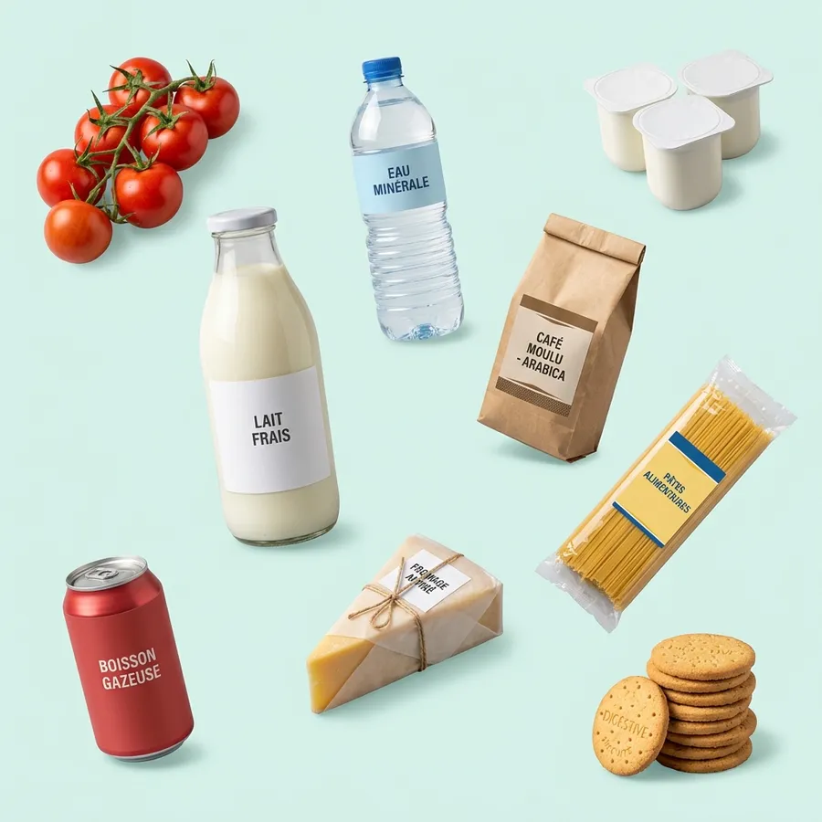 Produits du secteur Alimentaire : illustration BOOPER pricing