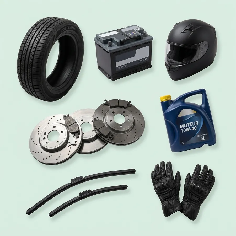 Produits du secteur Auto et moto : illustration BOOPER pricing