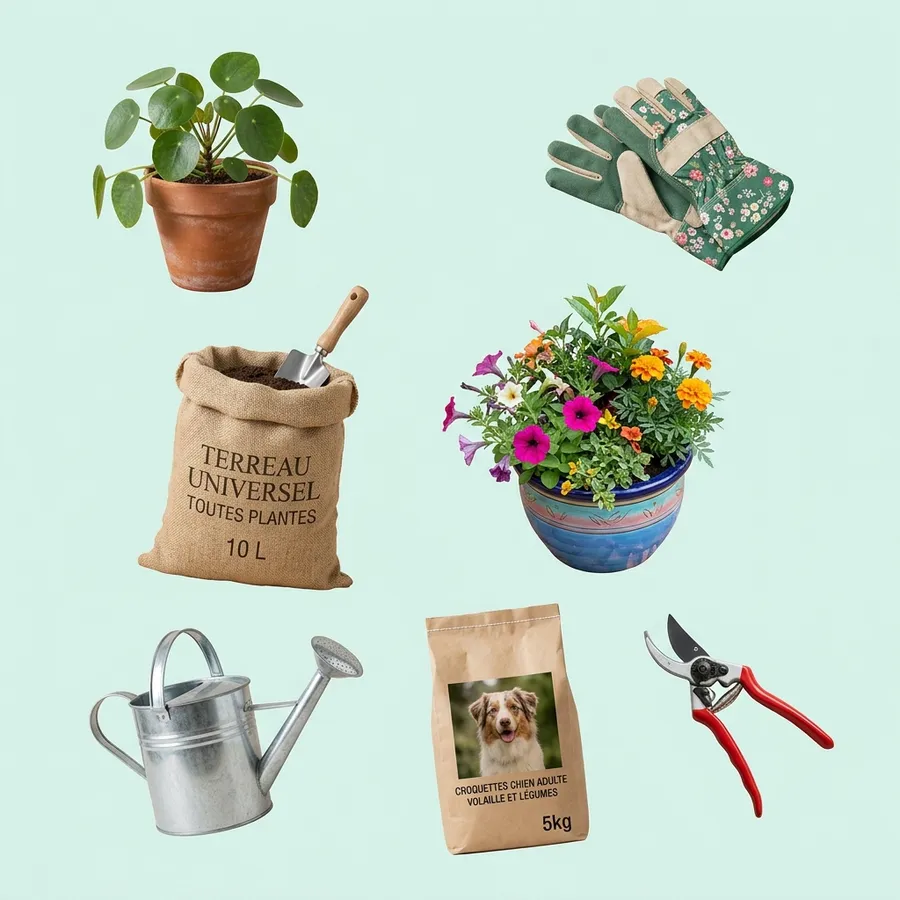 Produits du secteur Jardinerie : illustration BOOPER pricing